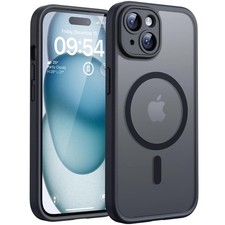 Iphone 15 Black Case Magnetic