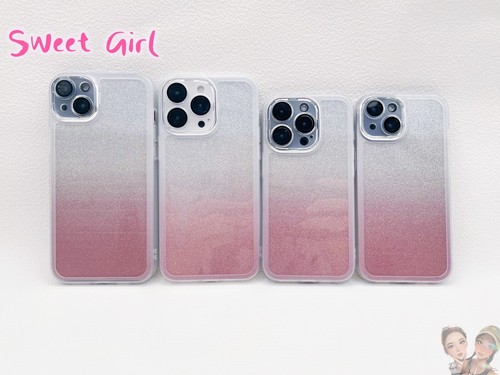 Pink white iphone 15 - pink,